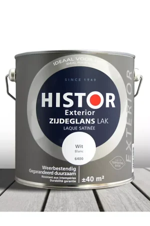 Histor Exterior Lak Zijdeglans Wit Voor Een Stralende Afwerking Bestel Nu